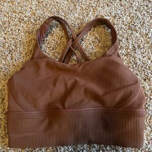 Lululemon Energy Longline Ribbed Bra